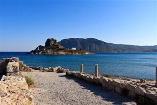 Kos - Kefalos - Agios Stefanos - pohled na ostrůvek Kastri