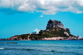 Kos - Kefalos - pohled na ostrůvek Kastri
