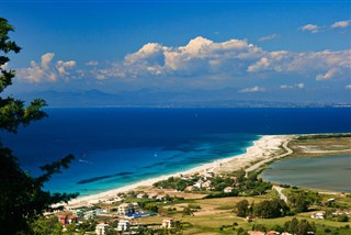 Lefkada - pohled na pláž Agios Ioannis