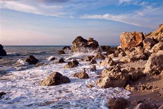 Lefkada - pláž Megali Petra