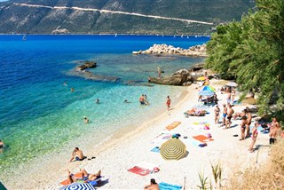 Lefkada - Vassilii - malé pláže