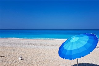 Lefkada - pláž Egremni