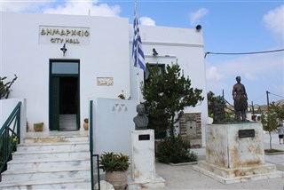 Skyros - radnice ve městě Skyros (Chora)