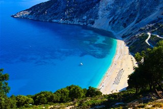 Kefalonie - pláž Myrtos