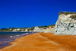 Kefalonie - pláž Mega Lakos (Xi)