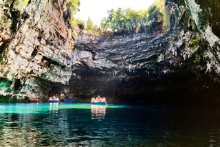 Kefalonie - jeskyně Melissani