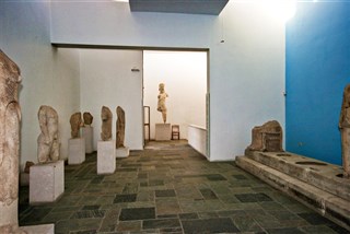 Samos - archelogické muzeum v hlavním městě Samos town