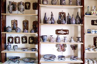 Samos - keramika v Koumaradei
