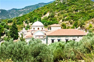 Samos - klášter Timiou Stavrou