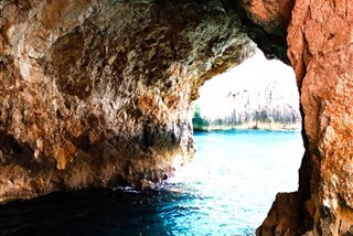 Zakynthos - mořská jeskyně u Laganas