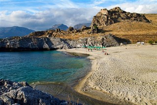 Kréta - pláž Amoudi
