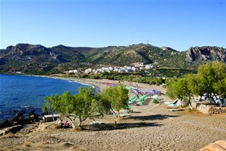 Kréta - pláž Paleochora