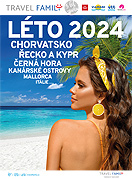 LÉTO 2024 - Chorvatsko, Řecko a řecké ostrovy, Kypr, Černá Hora, Kanárské ostrovy, Mallorca, Itálie, Maďarsko, Slovinsko, Rakousko | TRAVEL FAMILY
